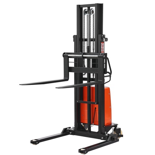 Semi electric pallet stacker - semi-electric,